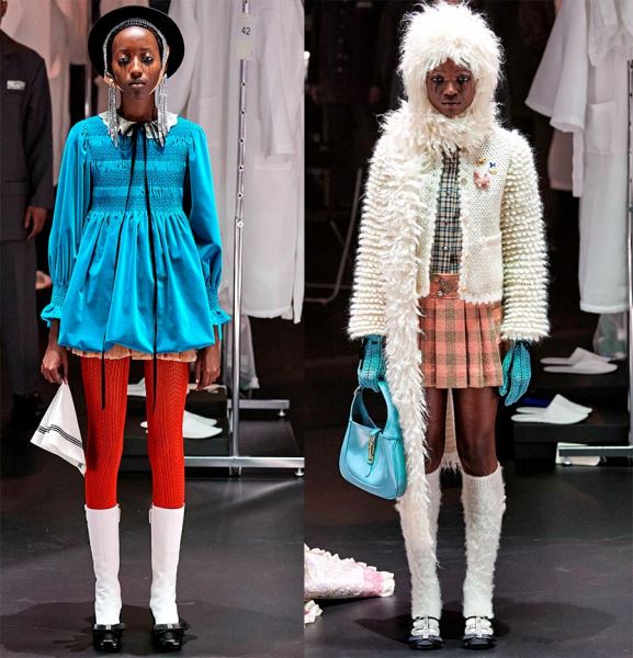Женская мода осень-зима 2020-2021 от Gucci